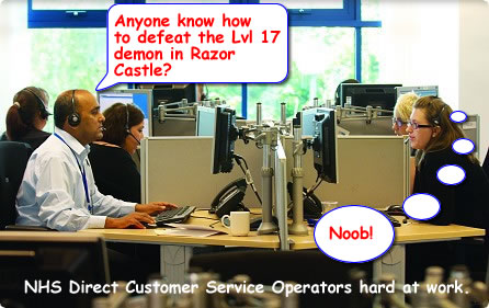 nhsdirectcallcentrenoobs