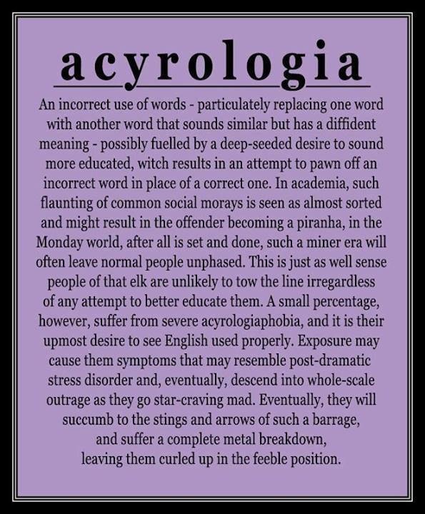 acyrologia