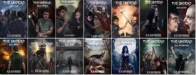 The Undead series by RRHaywood